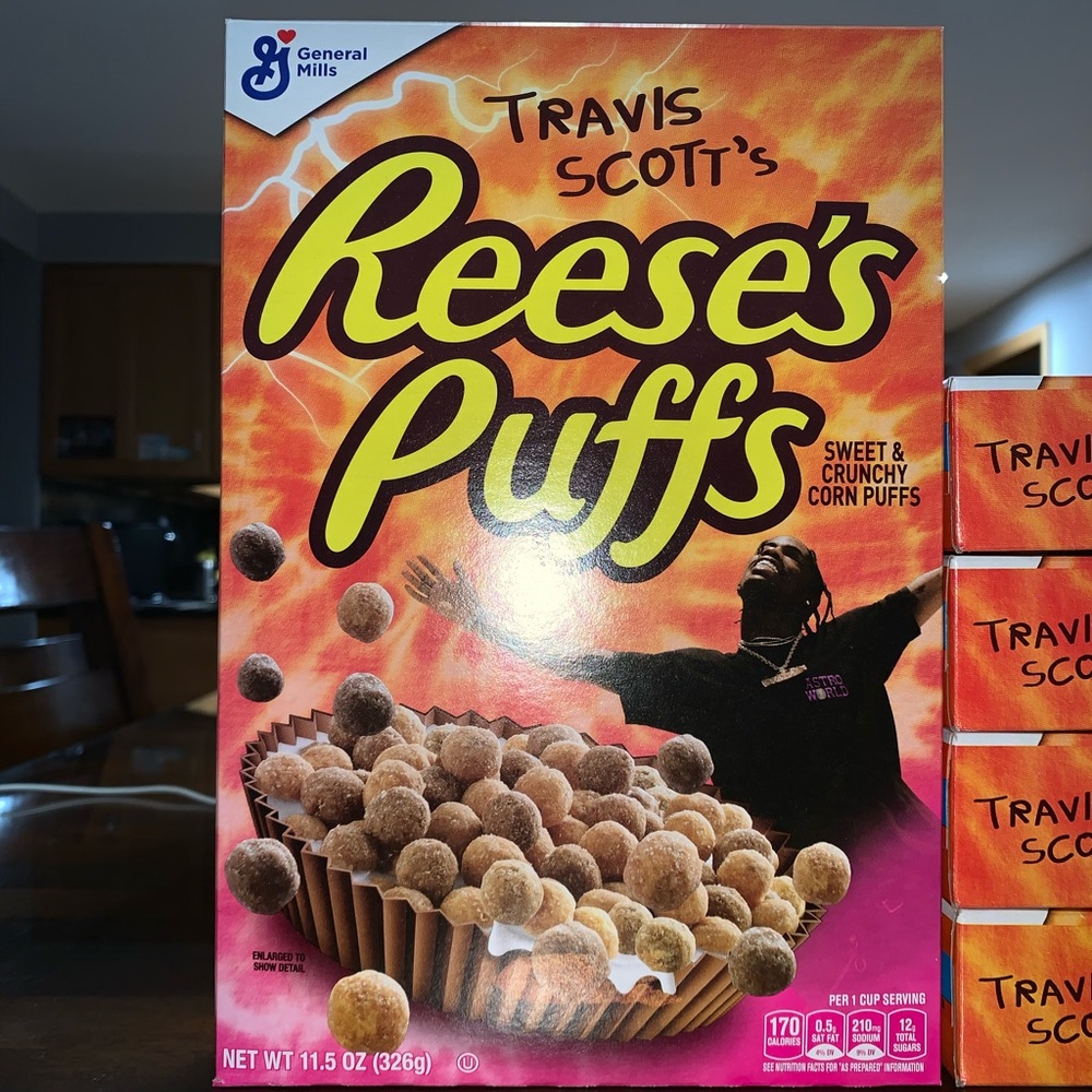 Travis Scott Reeses Puffs - Picture 3 of 4